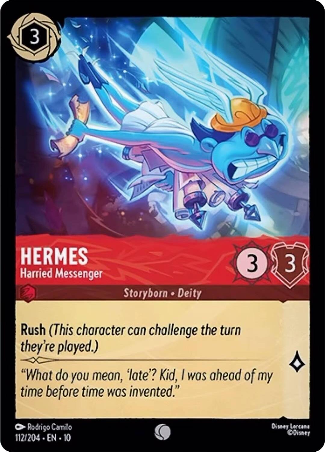 Hermes - Harried Messenger (112/204) [Whispers in the Well] | Empire Gaming NC