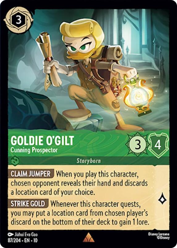 Goldie O'Gilt - Cunning Prospector (87/204) [Whispers in the Well] | Empire Gaming NC