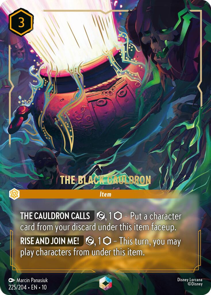 The Black Cauldron (Enchanted) (225/204) [Whispers in the Well] | Empire Gaming NC