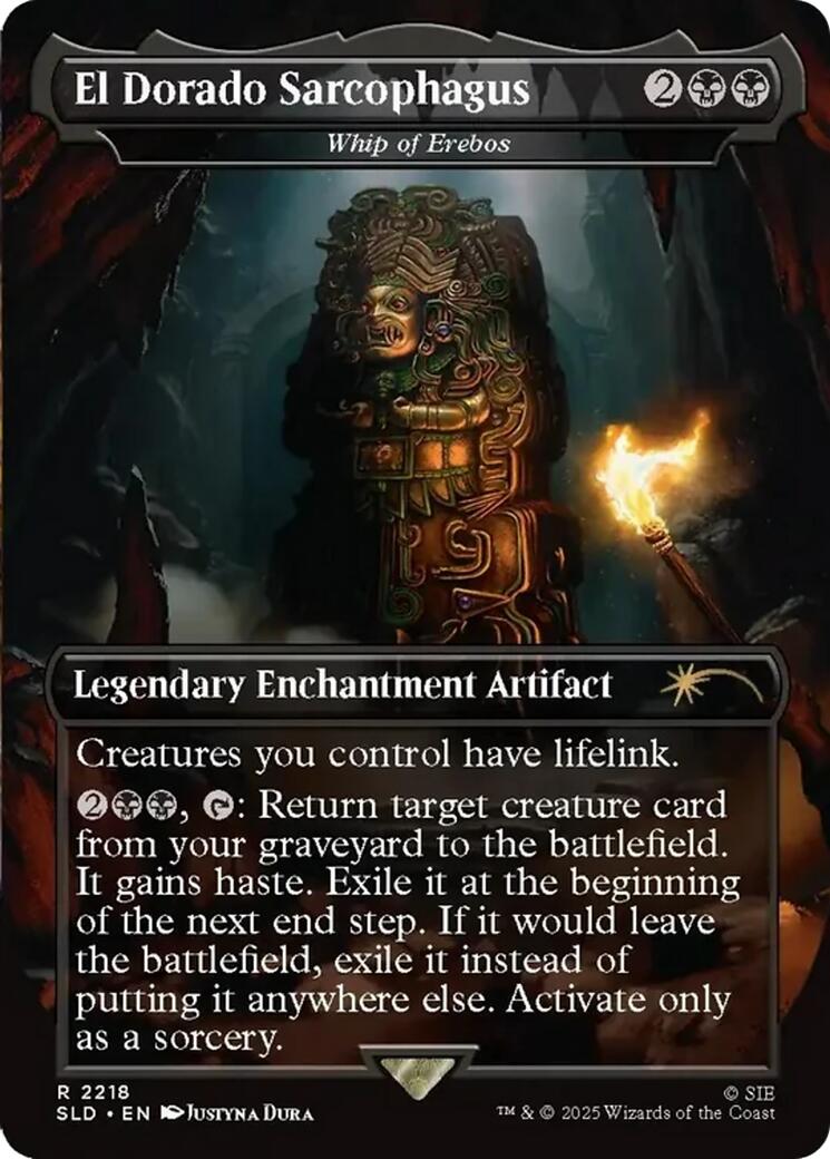 El Dorado Sarcophagus - Whip of Erebos [Secret Lair Drop Series] | Empire Gaming NC