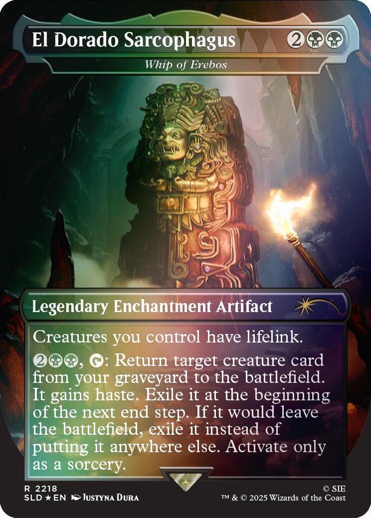 El Dorado Sarcophagus - Whip of Erebos (Rainbow Foil) [Secret Lair Drop Series] | Empire Gaming NC