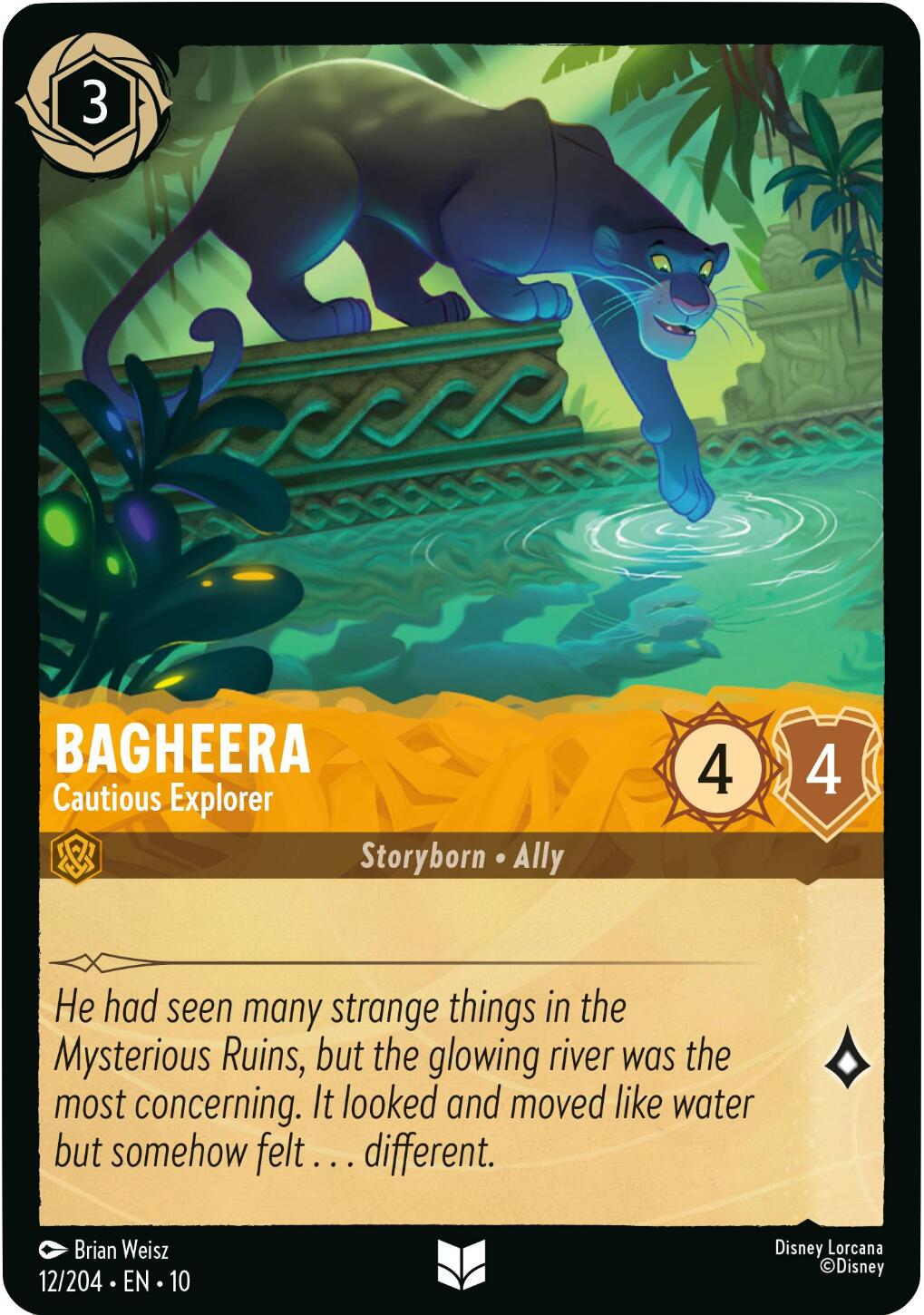 Bagheera - Cautious Explorer (12/204) [Whispers in the Well] | Empire Gaming NC