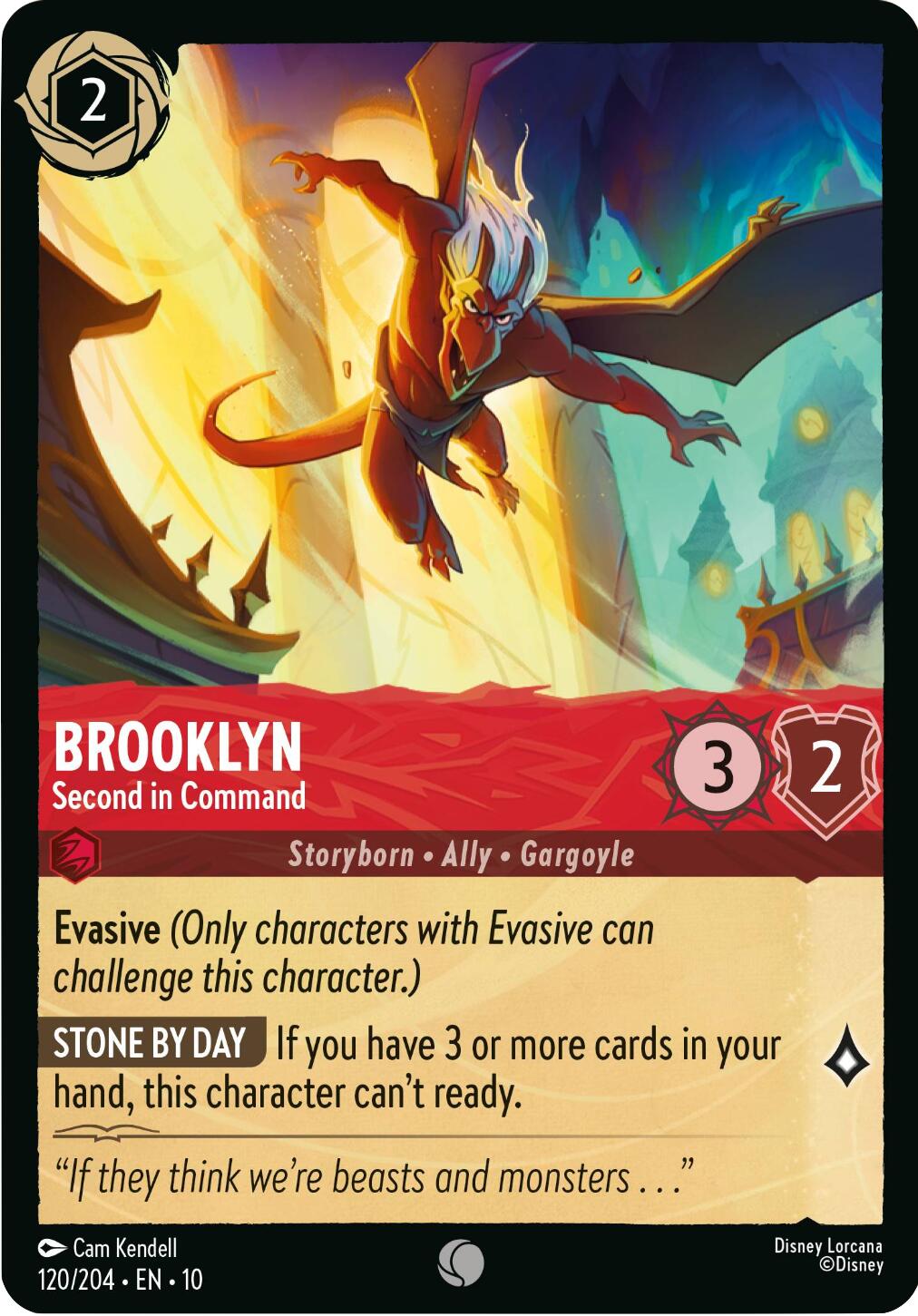 Brooklyn - Second in Command (120/204) [Whispers in the Well] | Empire Gaming NC
