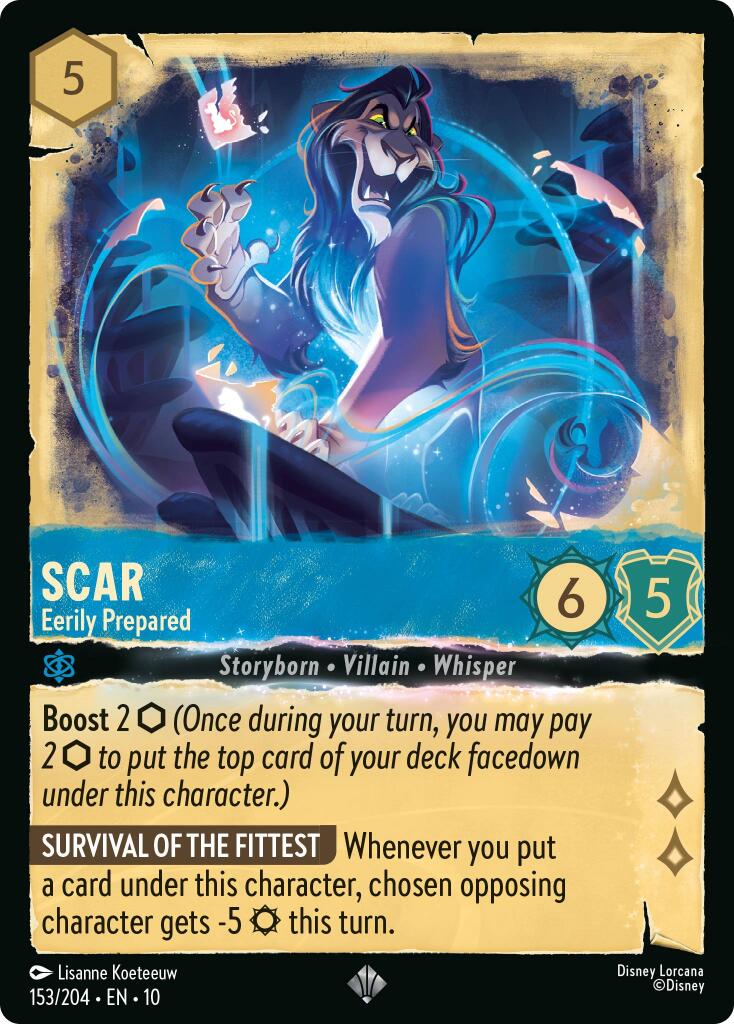 Scar - Eerily Prepared (153/204) [Whispers in the Well] | Empire Gaming NC