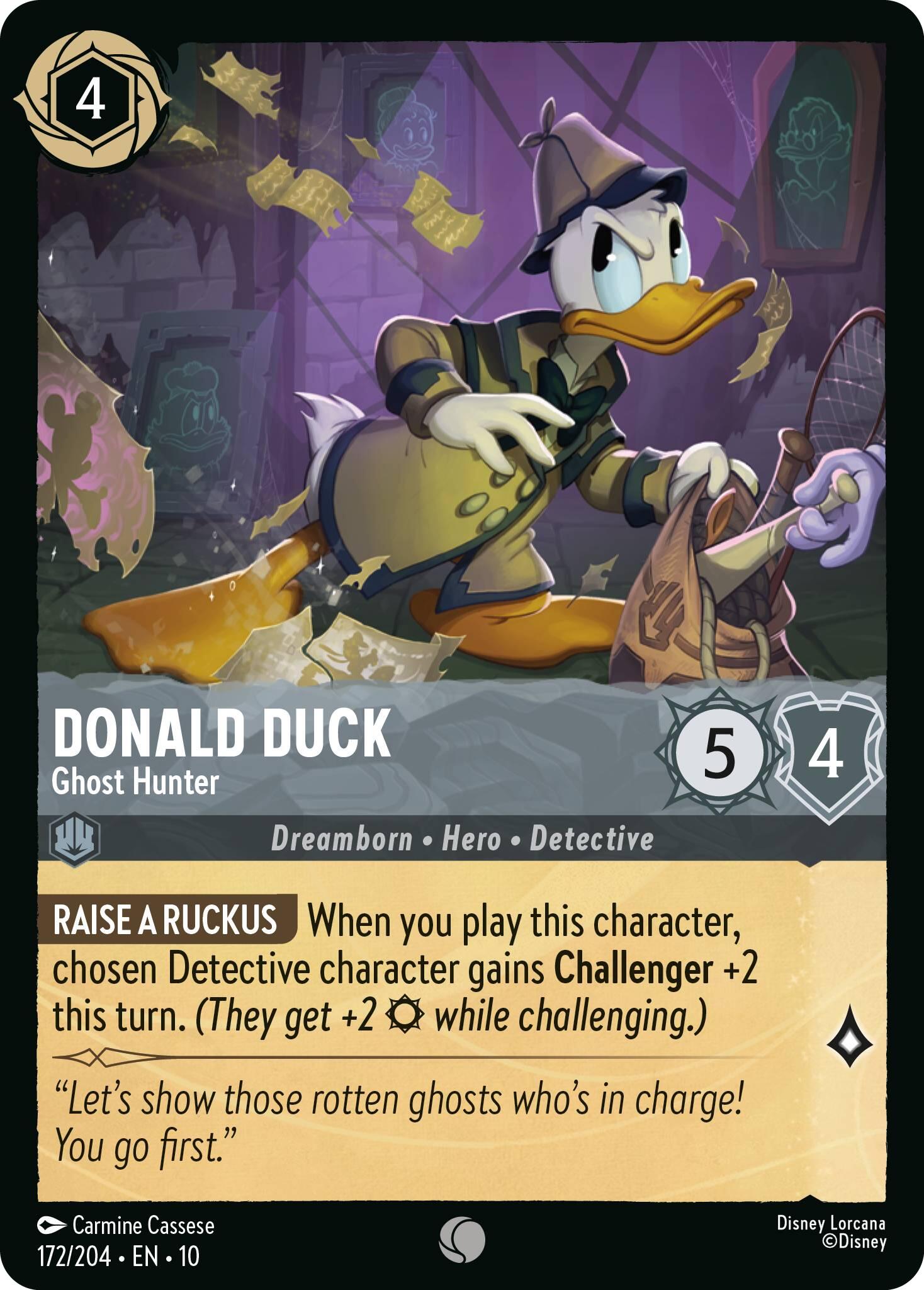 Donald Duck - Ghost Hunter (172/204) [Whispers in the Well] | Empire Gaming NC