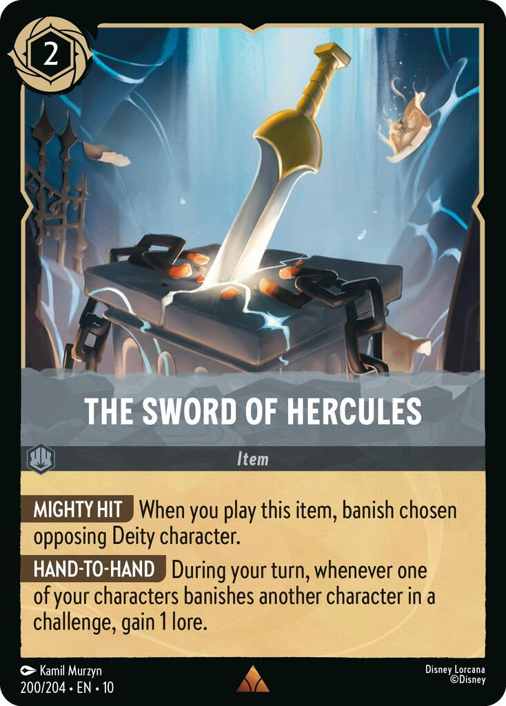 The Sword of Hercules (200/204) [Whispers in the Well] | Empire Gaming NC