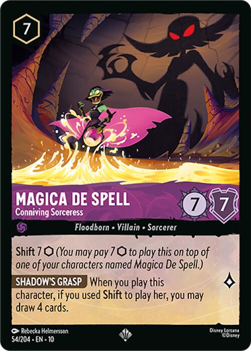 Magica De Spell - Conniving Sorceress (54/204) [Whispers in the Well] | Empire Gaming NC