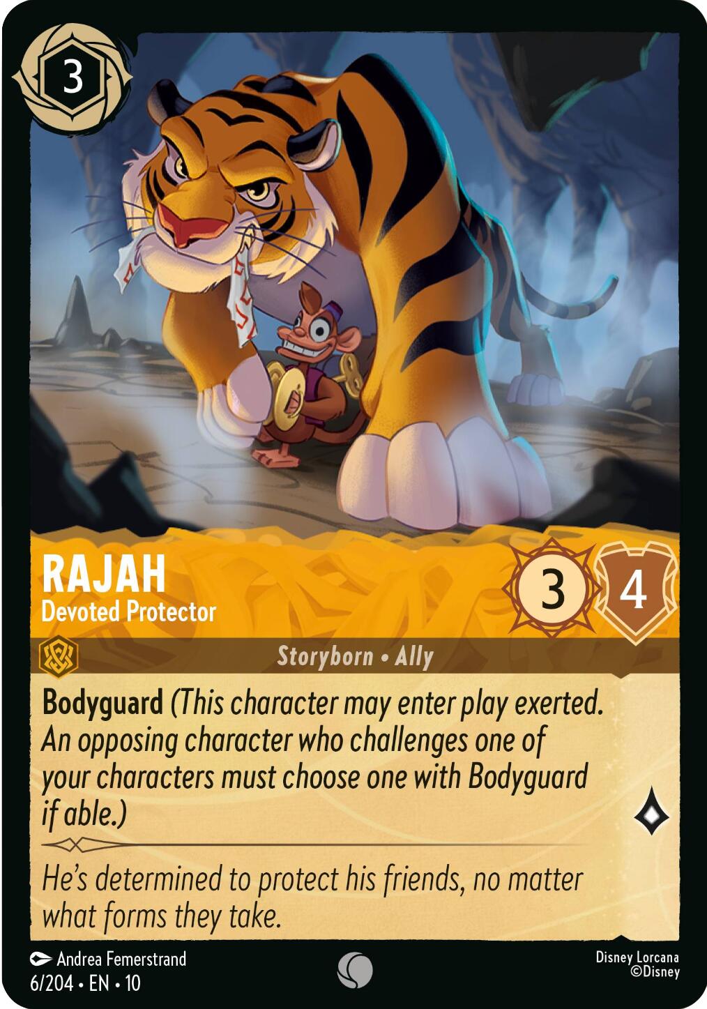 Rajah - Devoted Protector (6/204) [Whispers in the Well] | Empire Gaming NC