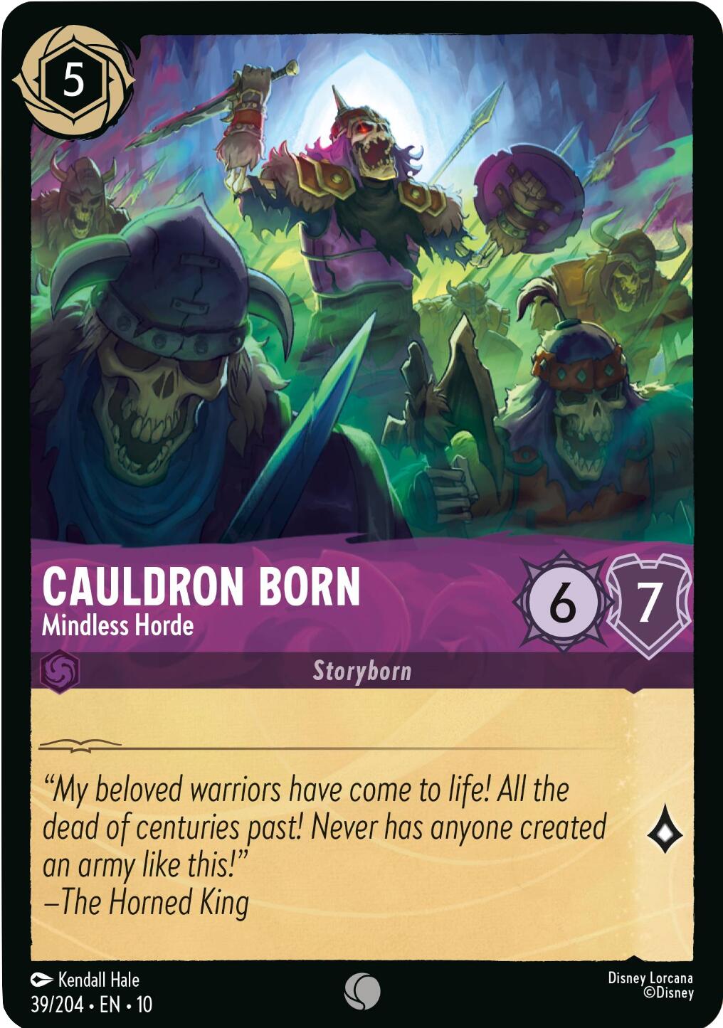Cauldron Born - Mindless Horde (39/204) [Whispers in the Well] | Empire Gaming NC