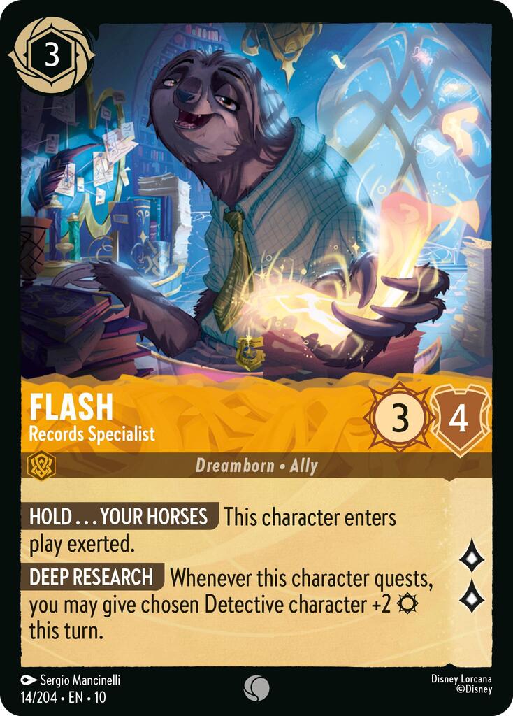 Flash - Records Specialist (14/204) [Whispers in the Well] | Empire Gaming NC