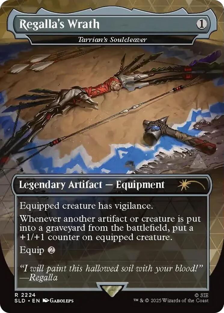 Regalla's Wrath - Tarrian's Soulcleaver [Secret Lair Drop Series] | Empire Gaming NC