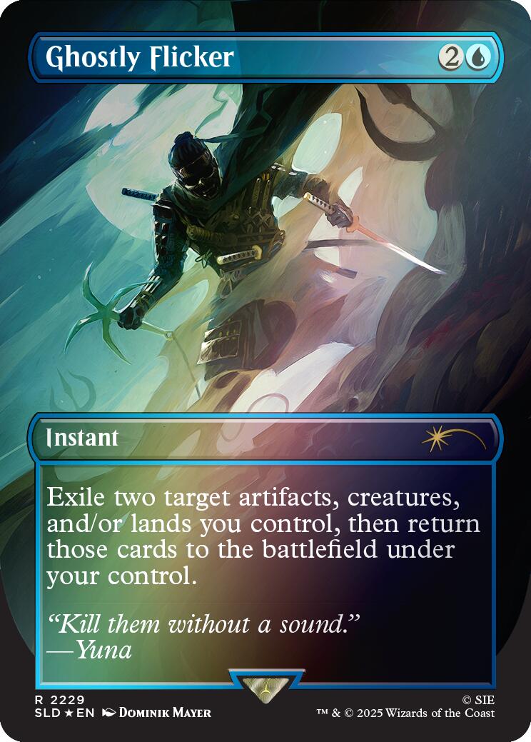 Ghostly Flicker (Rainbow Foil) [Secret Lair Drop Series] | Empire Gaming NC