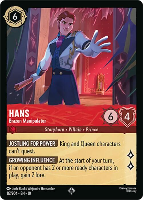 Hans - Brazen Manipulator (117/204) [Whispers in the Well] | Empire Gaming NC