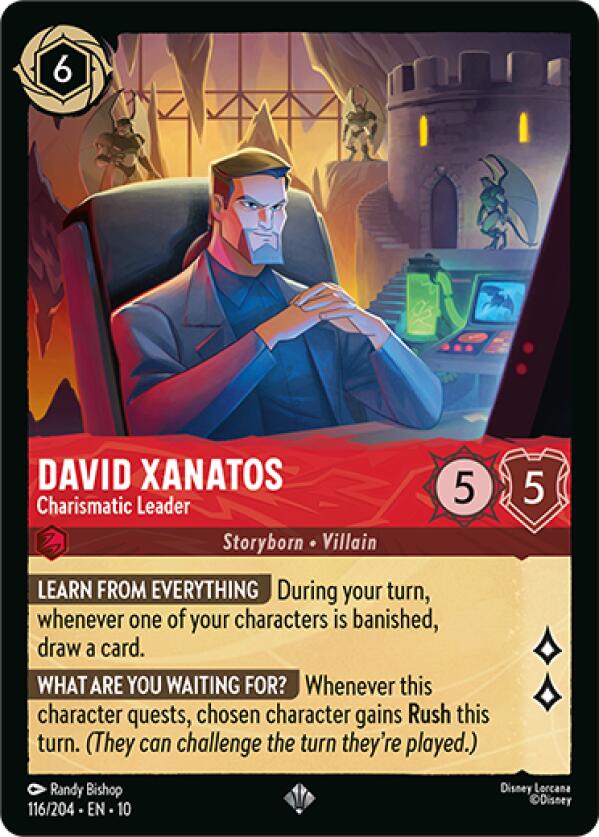 David Xanatos - Charismatic Leader (116/204) [Whispers in the Well] | Empire Gaming NC