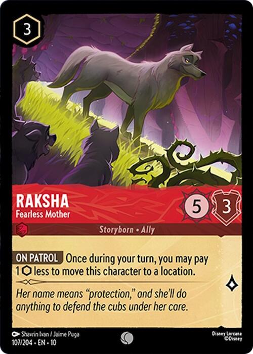 Raksha - Fearless Mother (107/204) [Whispers in the Well] | Empire Gaming NC