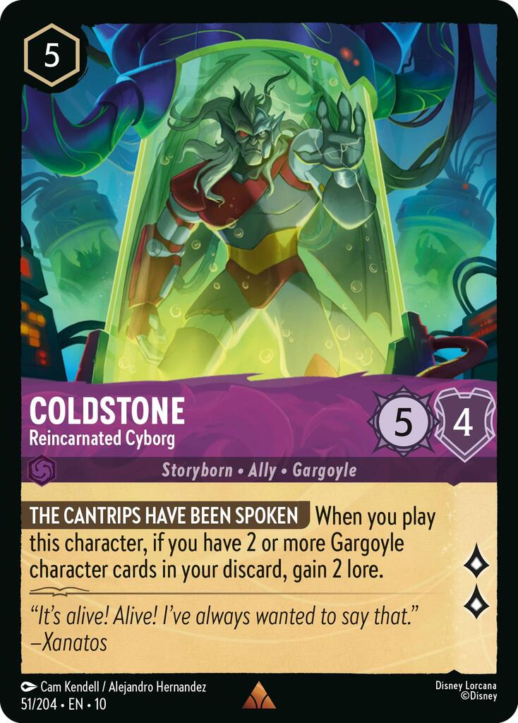 Coldstone - Reincarnated Cyborg (51/204) [Whispers in the Well] | Empire Gaming NC