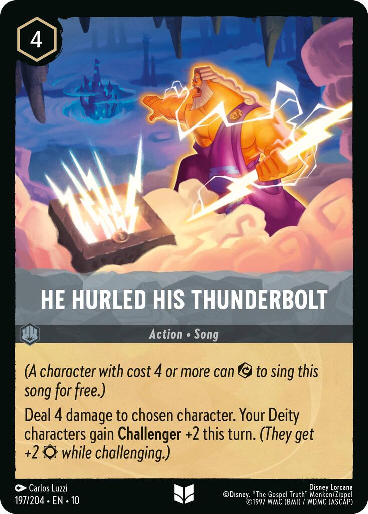 He Hurled His Thunderbolt (197/204) [Whispers in the Well] | Empire Gaming NC