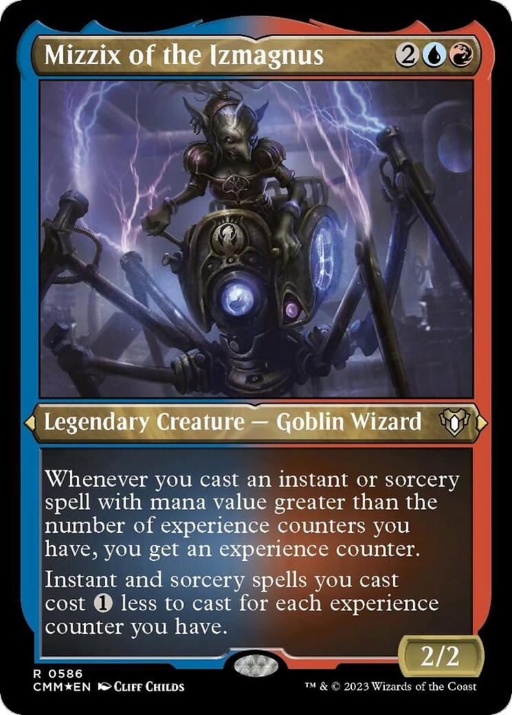 Mizzix of the Izmagnus (Foil Etched) [Commander Masters] | Empire Gaming NC