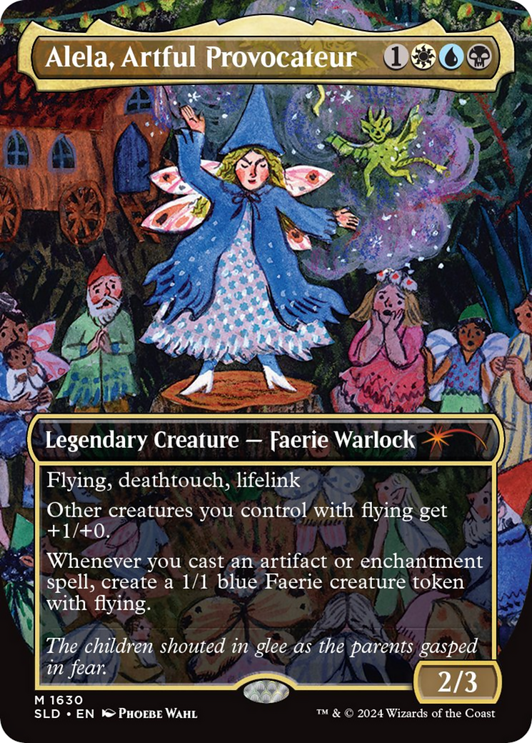 Alela, Artful Provocateur (1630) (Rainbow Foil) [Secret Lair Drop Series] | Empire Gaming NC