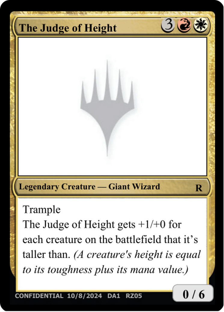 The Judge of Height [Unknown Event] | Empire Gaming NC