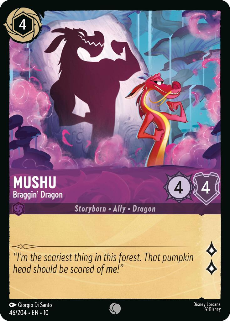 Mushu - Braggin' Dragon (46/204) [Whispers in the Well] | Empire Gaming NC