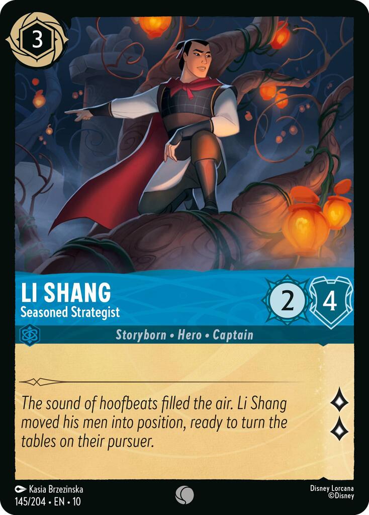 Li Shang - Seasoned Strategist (145/204) [Whispers in the Well] | Empire Gaming NC