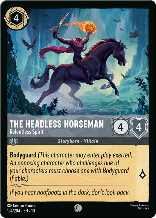 The Headless Horseman - Relentless Spirit (194/204) [Whispers in the Well] | Empire Gaming NC