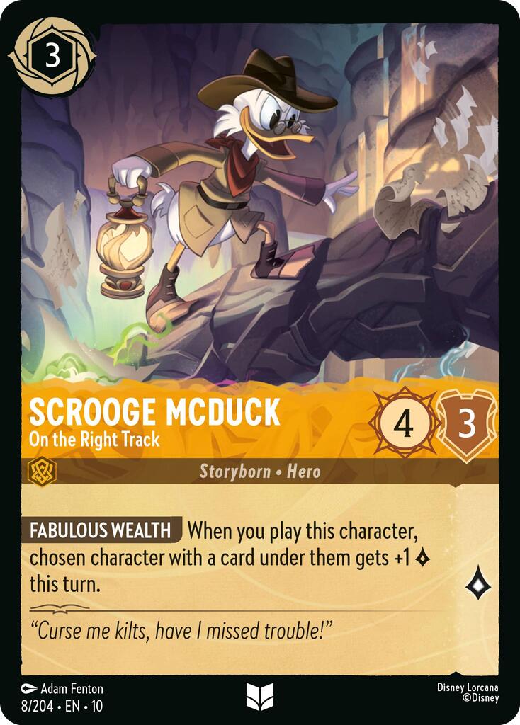 Scrooge McDuck - On the Right Track (8/204) [Whispers in the Well] | Empire Gaming NC