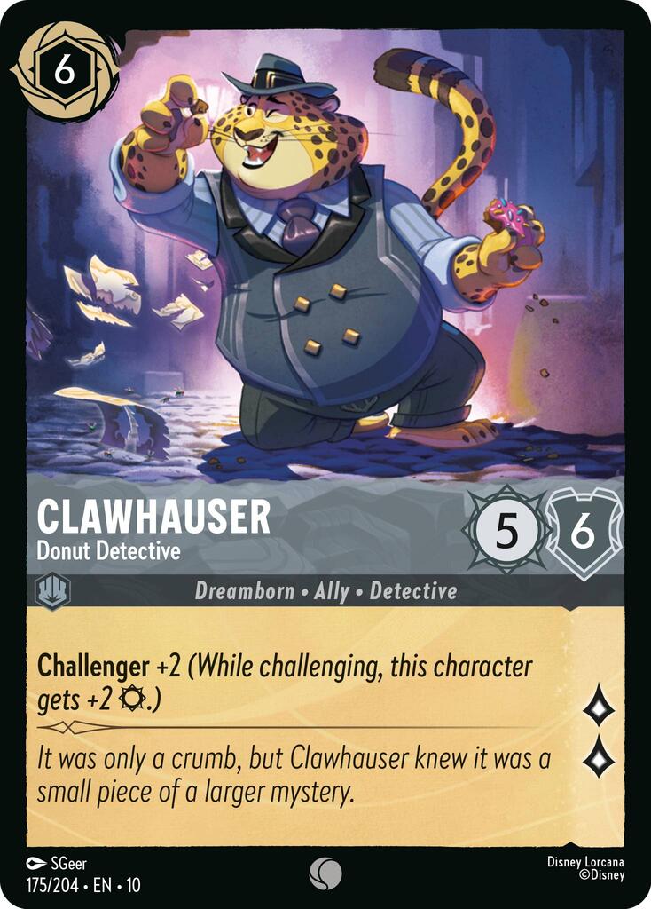 Clawhauser - Donut Detective (175/204) [Whispers in the Well] | Empire Gaming NC