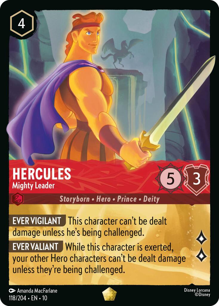 Hercules - Mighty Leader (118/204) [Whispers in the Well] | Empire Gaming NC