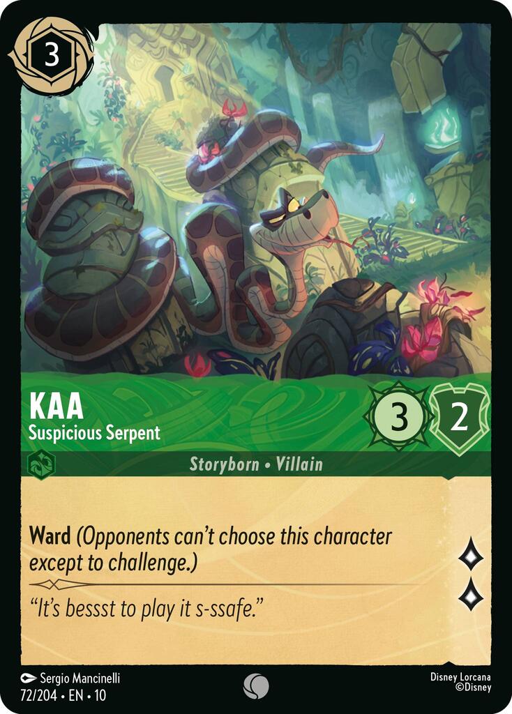 Kaa - Suspicious Serpent (72/204) [Whispers in the Well] | Empire Gaming NC