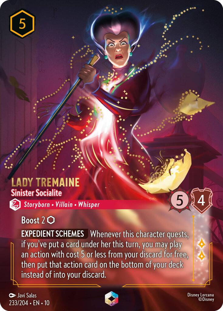 Lady Tremaine - Sinister Socialite (Enchanted) (233/204) [Whispers in the Well] | Empire Gaming NC