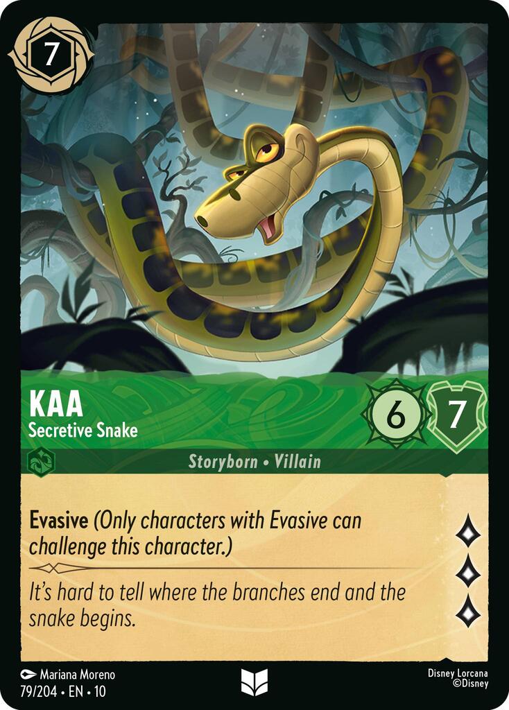 Kaa - Secretive Snake (79/204) [Whispers in the Well] | Empire Gaming NC