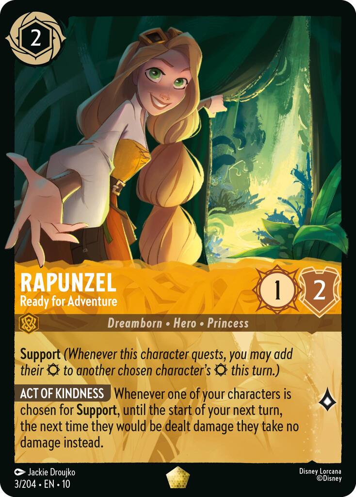 Rapunzel - Ready for Adventure (3/204) [Whispers in the Well] | Empire Gaming NC