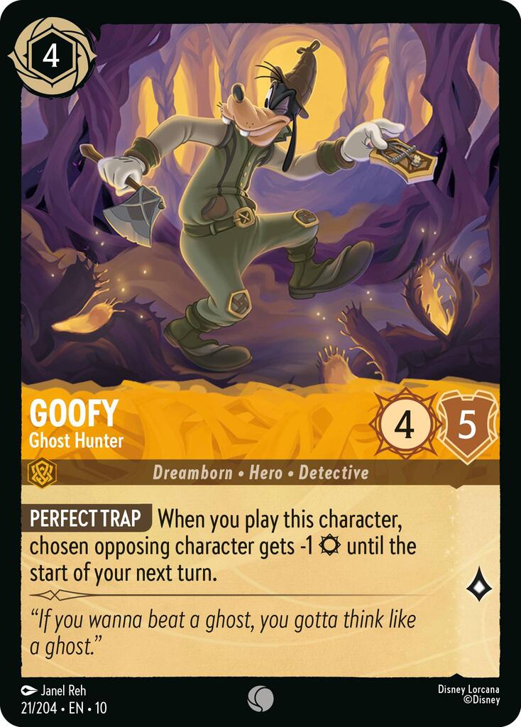 Goofy - Ghost Hunter (21/204) [Whispers in the Well] | Empire Gaming NC