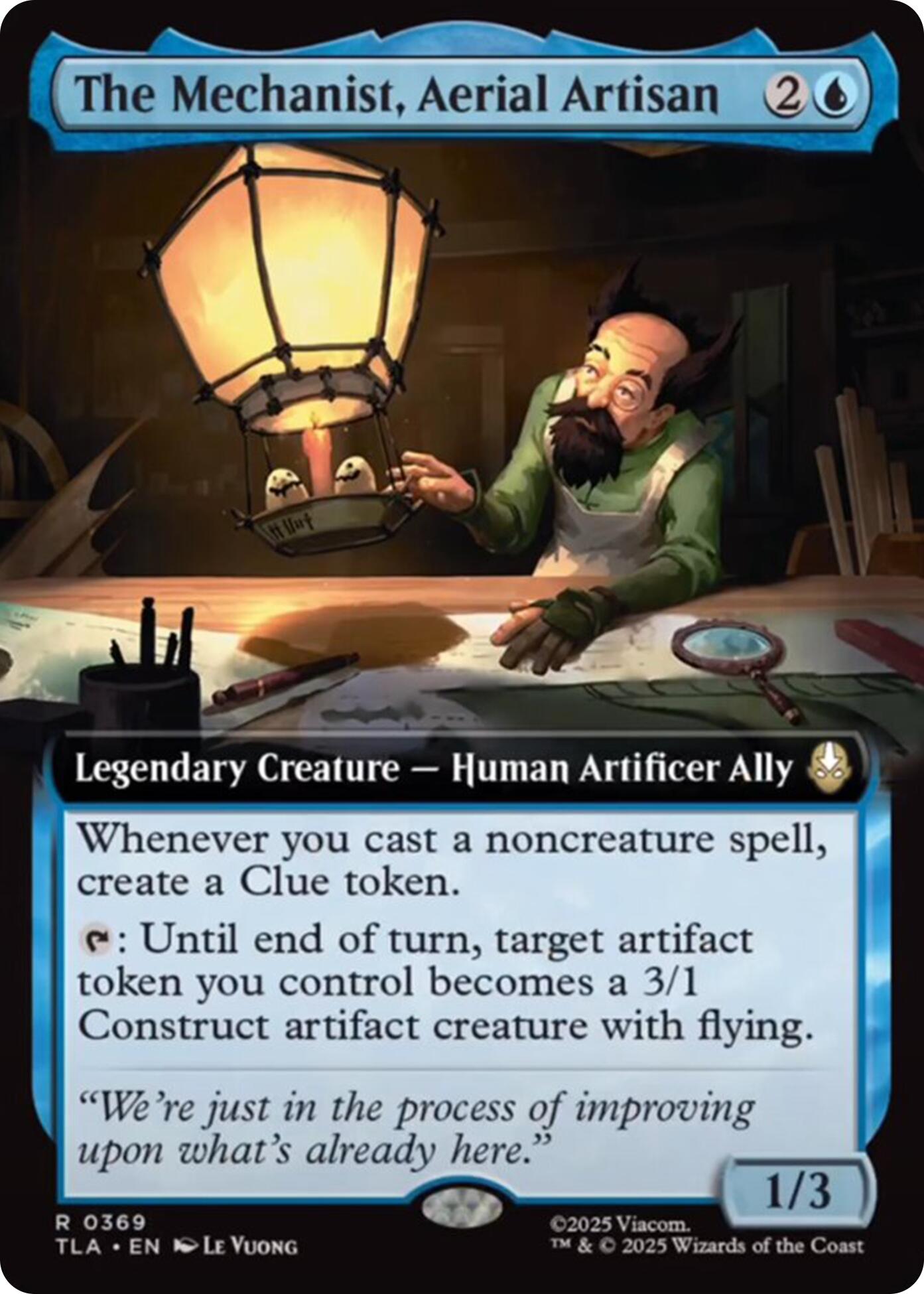 The Mechanist, Aerial Artisan (Extended Art) [Avatar: The Last Airbender] | Empire Gaming NC