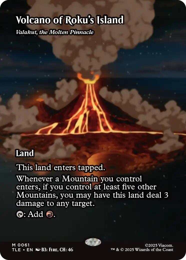 Volcano of Roku's Island - Valakut, the Molten Pinnacle [Avatar: The Last Airbender: Eternal-Legal] | Empire Gaming NC