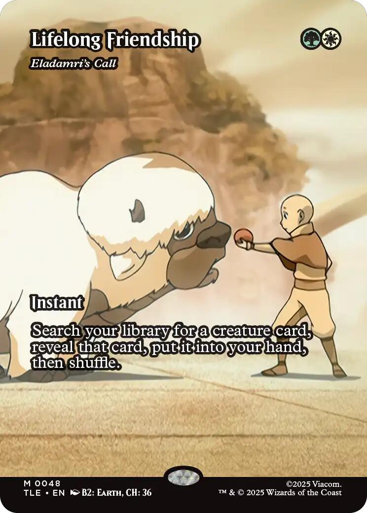 Lifelong Friendship - Eladamri's Call (Borderless) [Avatar: The Last Airbender: Eternal-Legal] | Empire Gaming NC