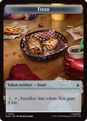 Leviathan // Food Double-Sided Token [Marvel Super Heroes Tokens] | Empire Gaming NC