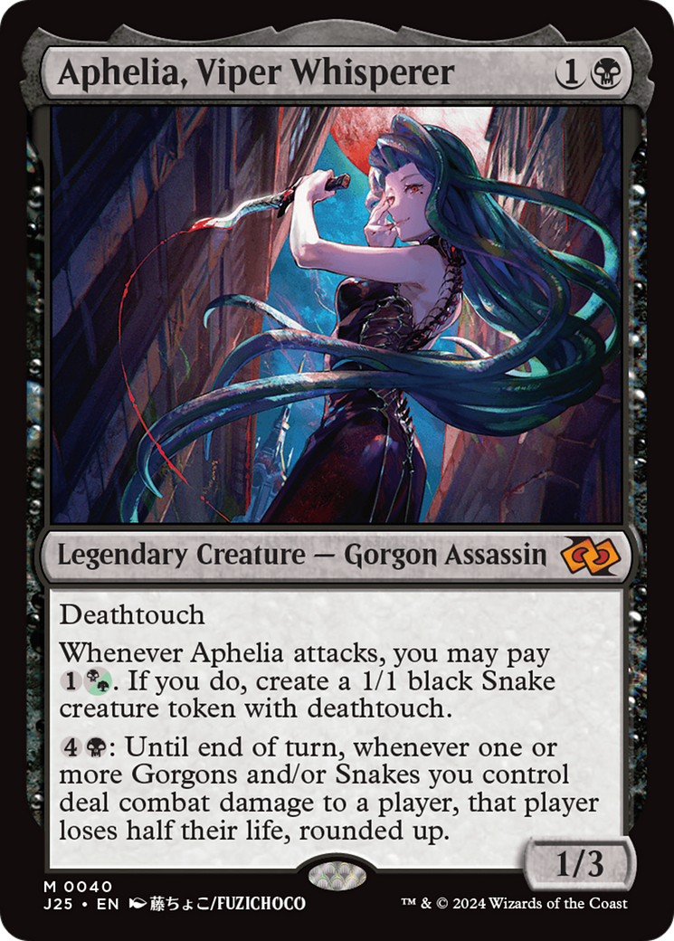 Aphelia, Viper Whisperer (Anime) [Foundations Jumpstart] | Empire Gaming NC