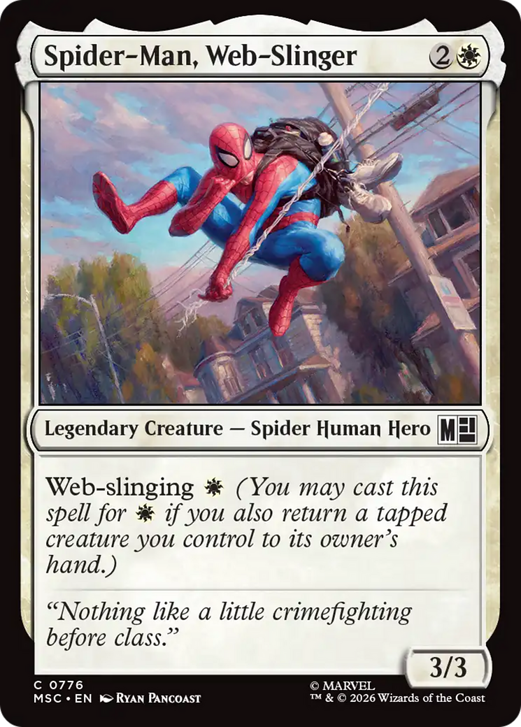 Spider-Man, Web-Slinger [Marvel Super Heroes Commander] | Empire Gaming NC