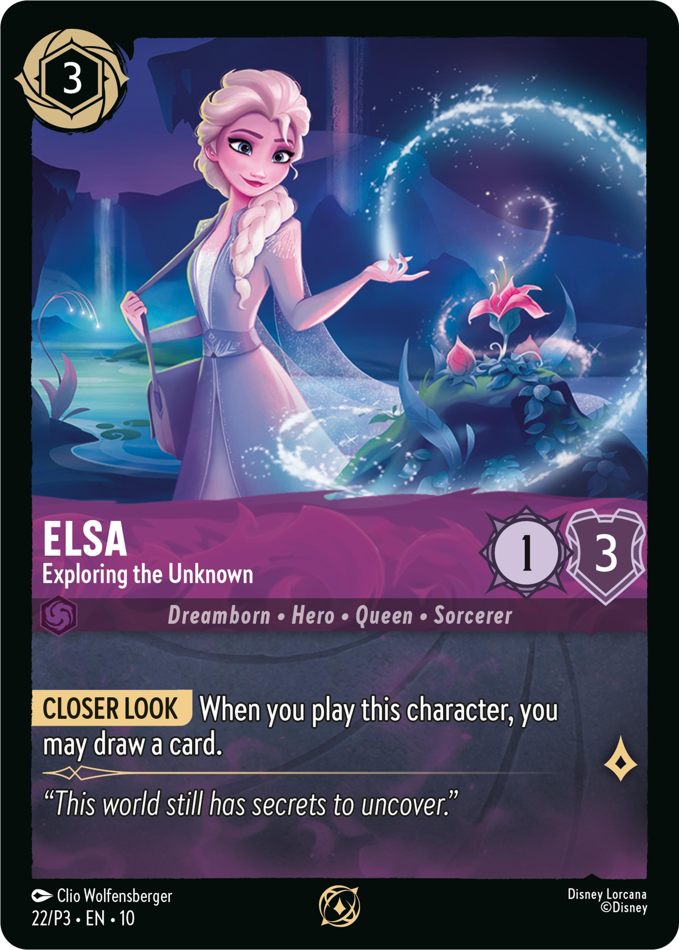 Elsa - Exploring the Unkown (22) [Promo Cards] | Empire Gaming NC
