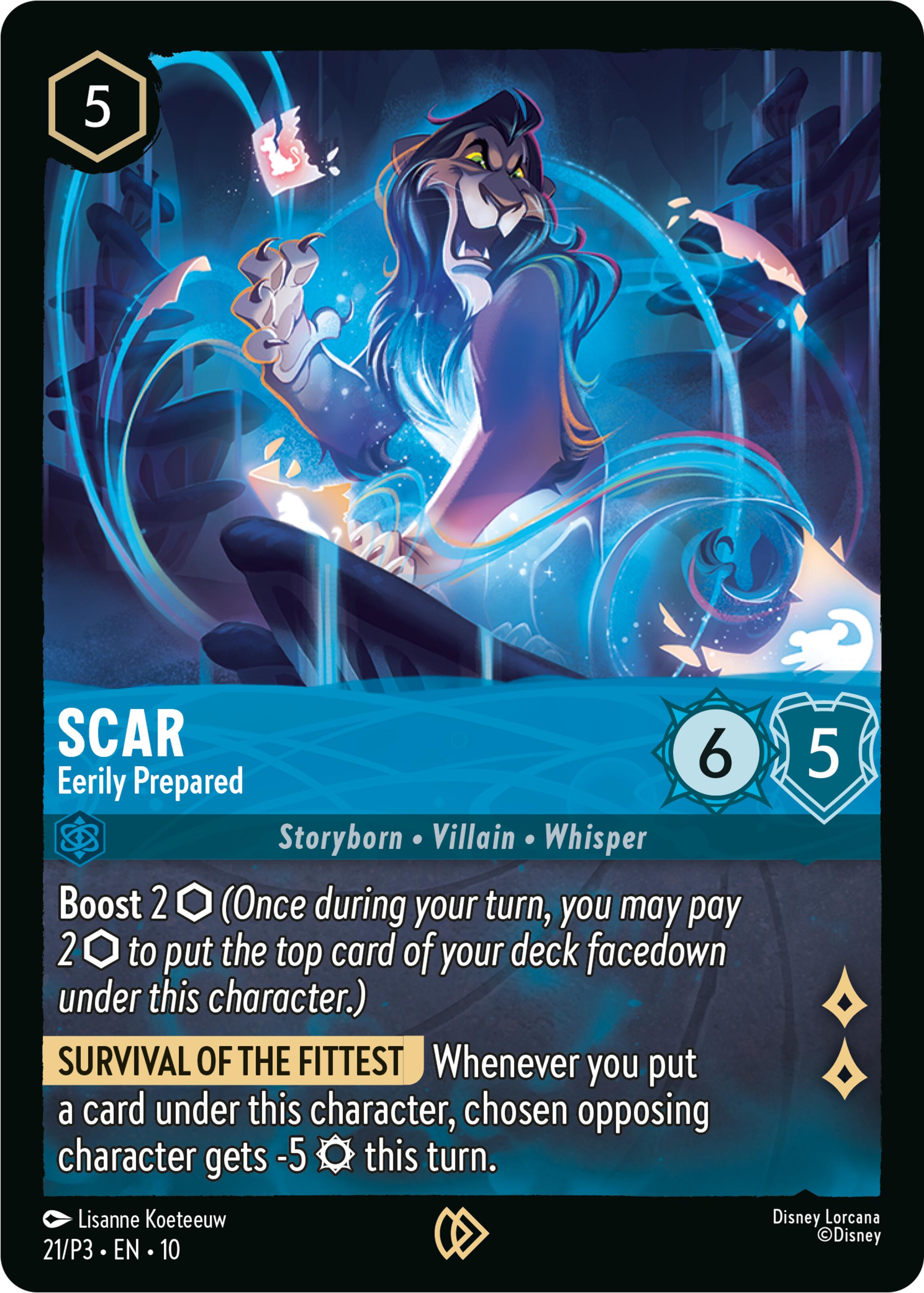 Scar - Eerily Prepared (21) [Promo Cards] | Empire Gaming NC