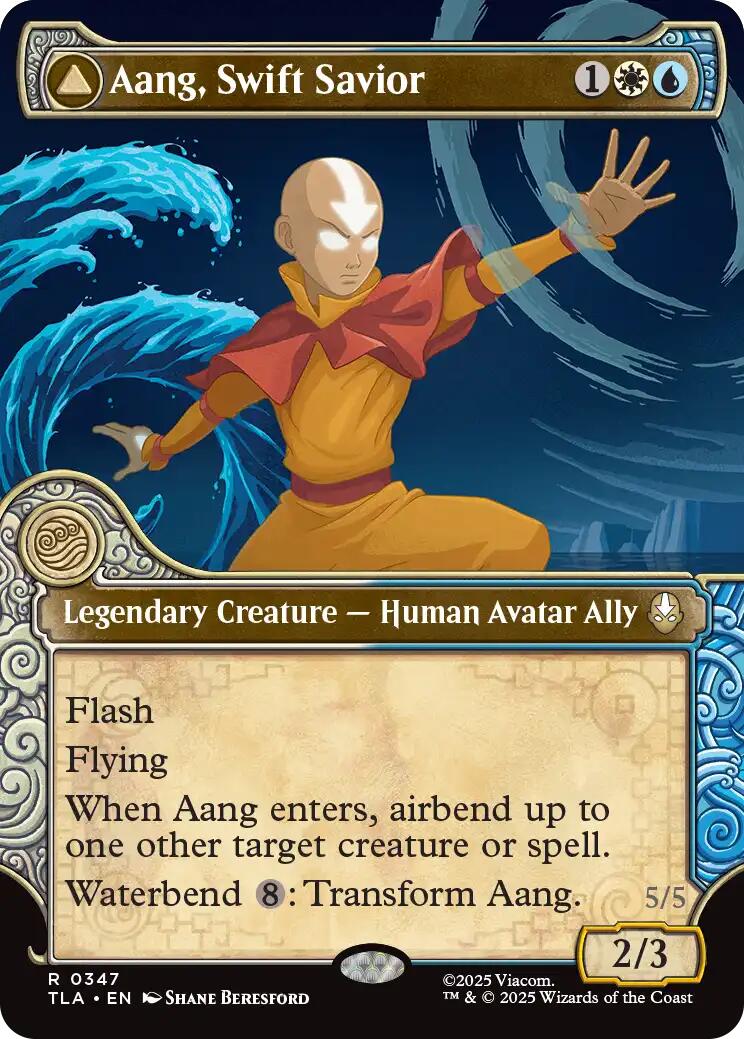 Aang, Swift Savior (Showcase) [Avatar: The Last Airbender] | Empire Gaming NC