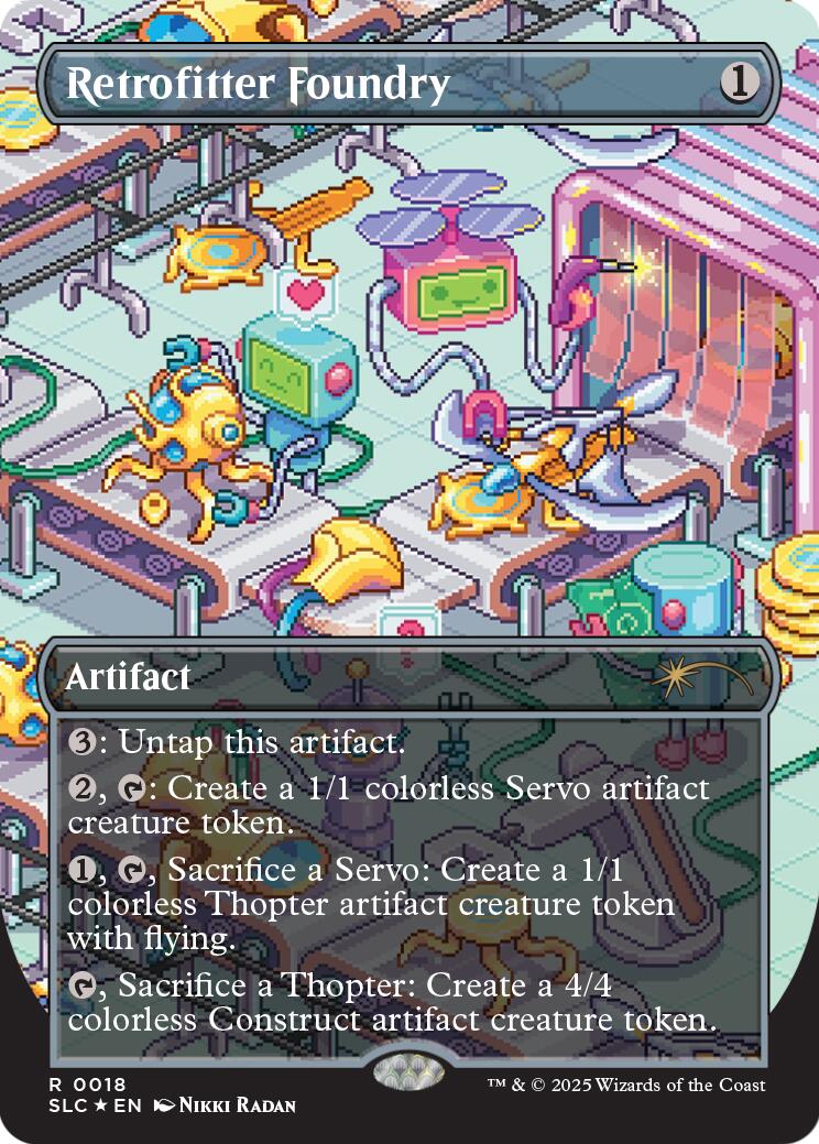 Retrofitter Foundry (Halo Foil) [Secret Lair Countdown Kit] | Empire Gaming NC