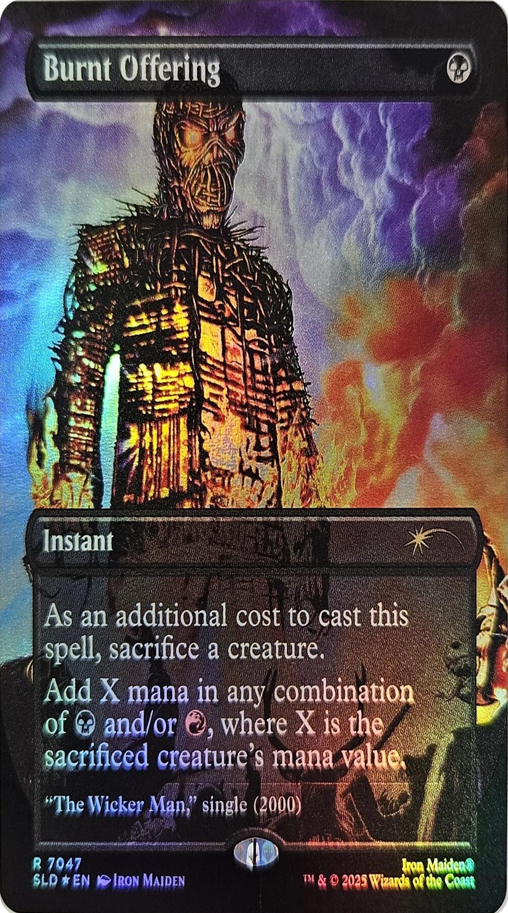 Burnt Offering (Rainbow Foil) [Secret Lair Drop Series] | Empire Gaming NC