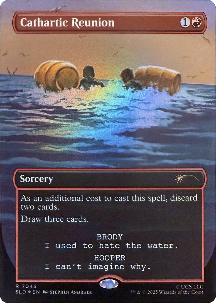 Cathartic Reunion (7045) (Rainbow Foil) [Secret Lair Drop Series] | Empire Gaming NC