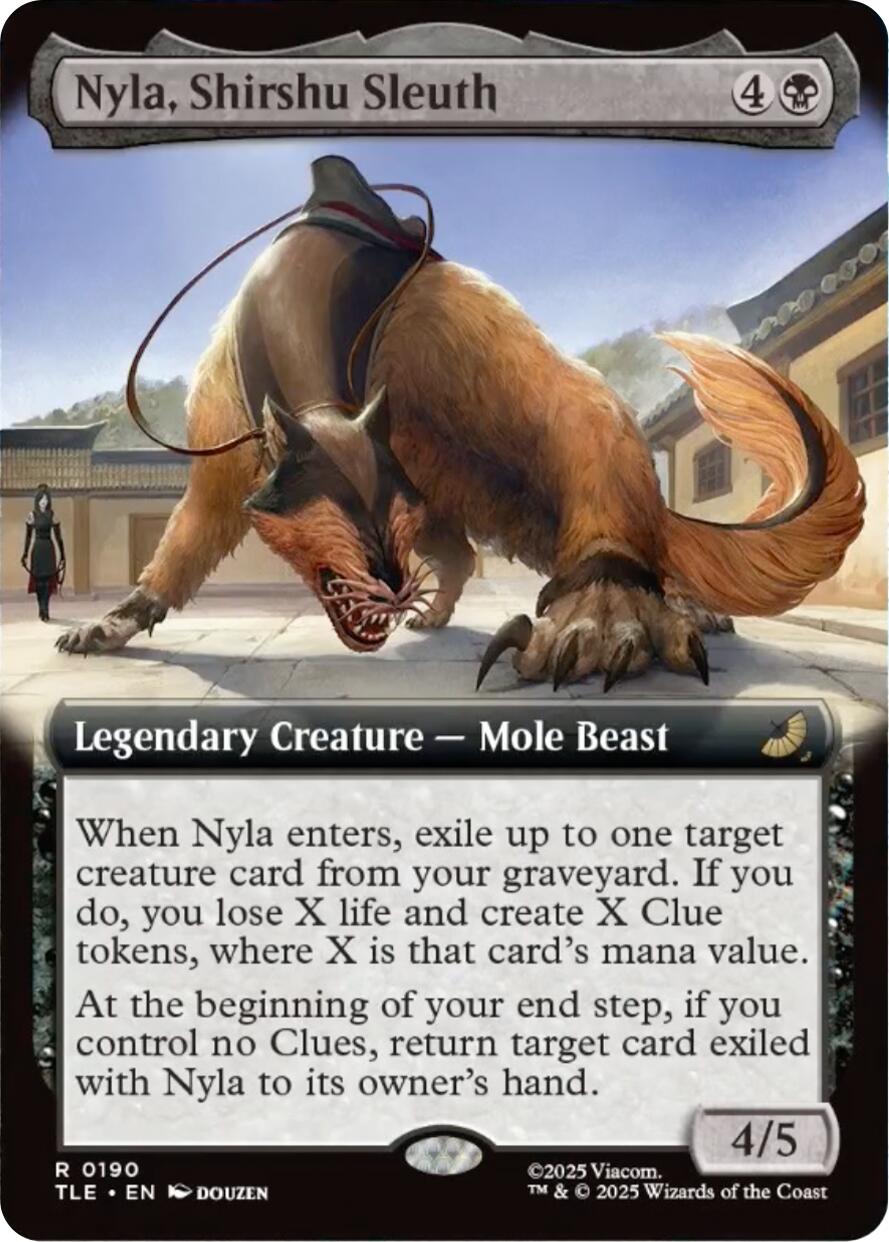Nyla, Shirshu Sleuth (Extended Art) [Avatar: The Last Airbender: Eternal-Legal] | Empire Gaming NC