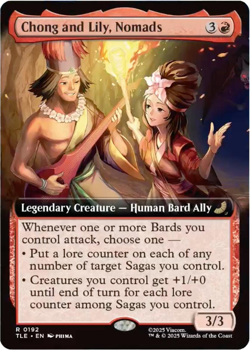 Chong and Lily, Nomads (Extended Art) [Avatar: The Last Airbender: Eternal-Legal] | Empire Gaming NC