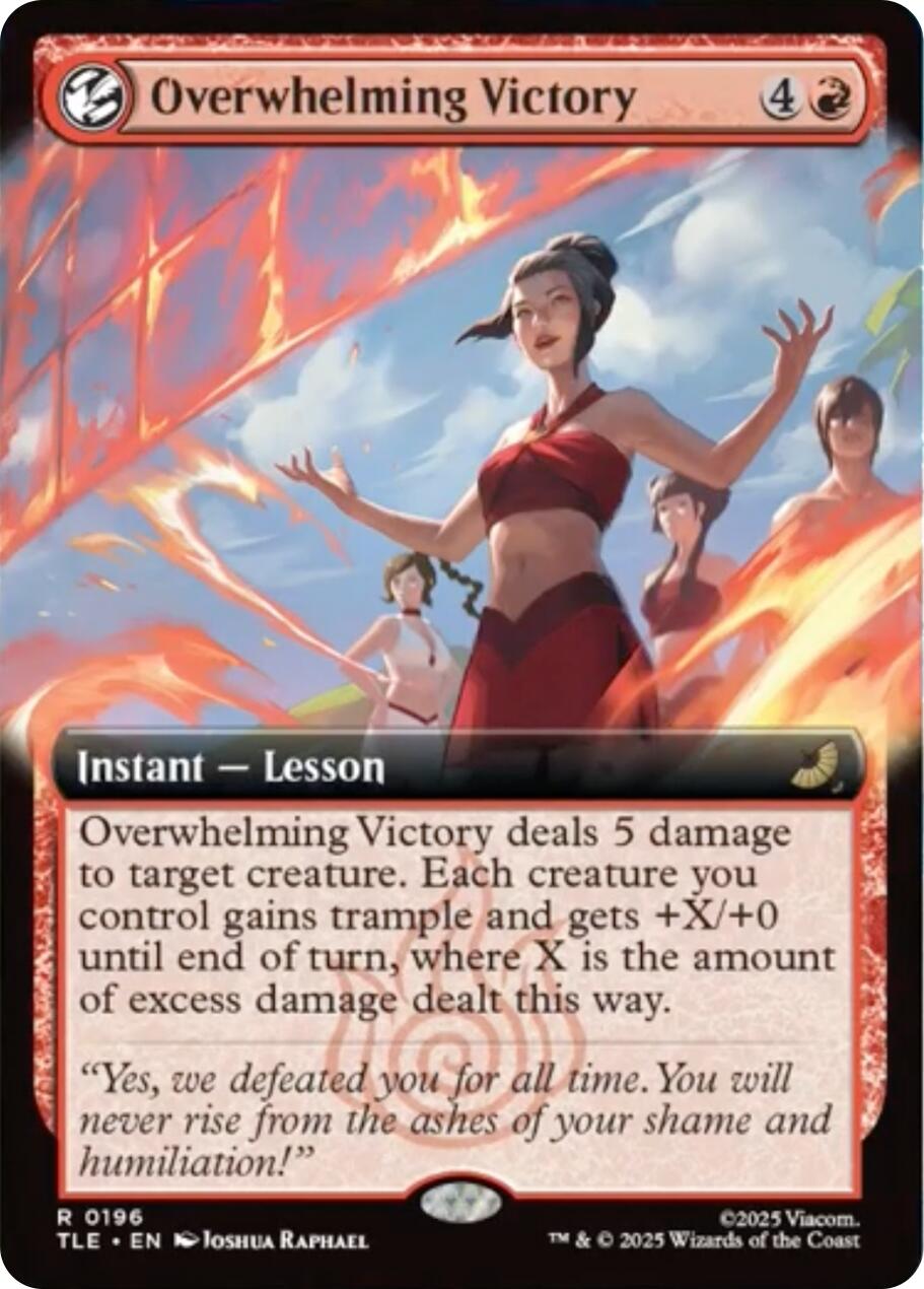 Overwhelming Victory (Extended Art) [Avatar: The Last Airbender: Eternal-Legal] | Empire Gaming NC